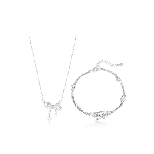 JOYDINNY Серебряные ожерелья женские