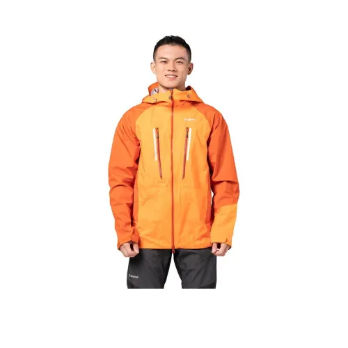 DECATHLON Водонепроницаемый Ветровка Мужской Оранжевый