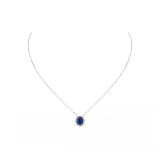 Серебристый/Синий