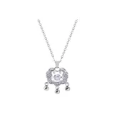 Серебряное ожерелье "Мирный замок"