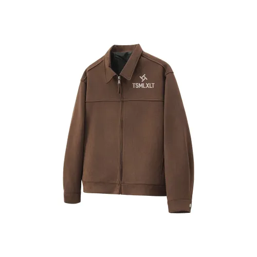 TSMLXLT Темная умбровая унисекс рубашка