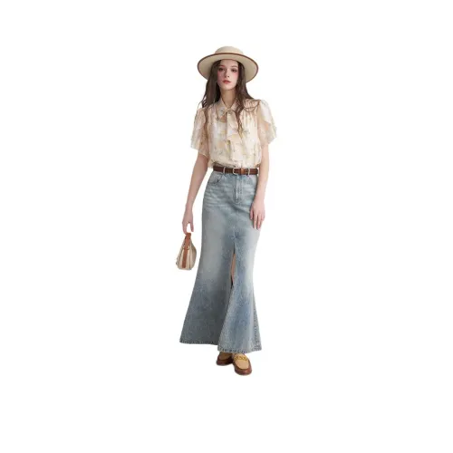 JORYAweekend Denim Long Skirt Women's