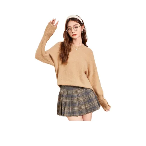 Emodues Хаки Женская Трикотажная