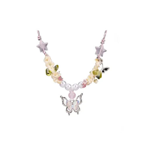 Listen to the flowers bloom Модифицированный полипропилен Ожерелья Женские