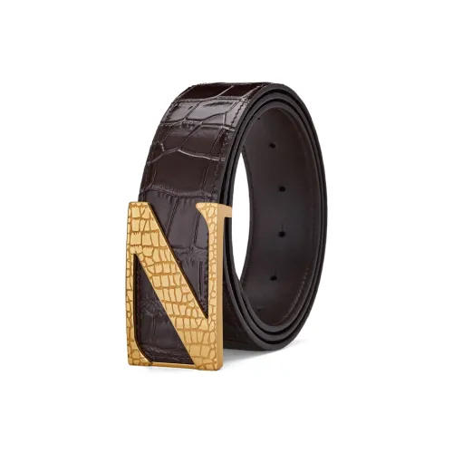 GUSKI Ремни из натуральной коровьей кожи мужские ширина 3,8 см