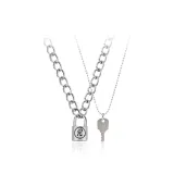 Панк R Замок Ожерелье