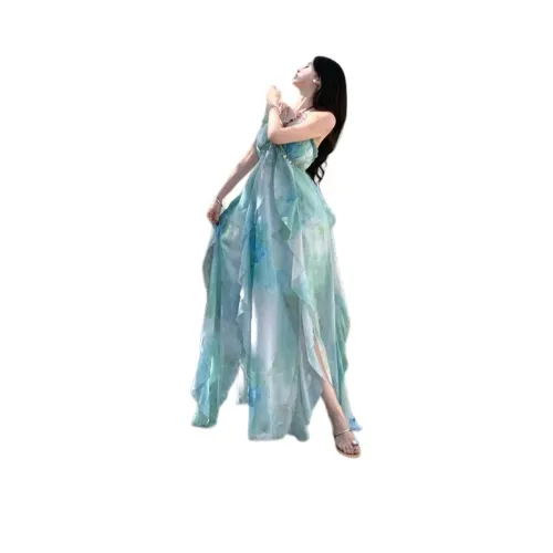 MORii Платье с съемными рукавами, женские слиплатья