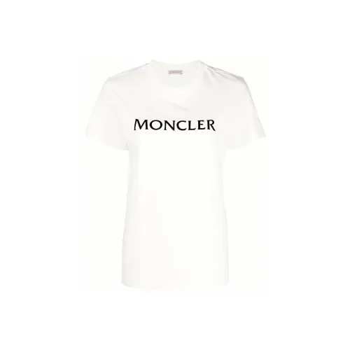 MONCLER FW22 Белые Женские Т-рубашки