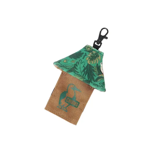 CHUMS Хлопок Coin Wallet Key Pouch Unisex Green