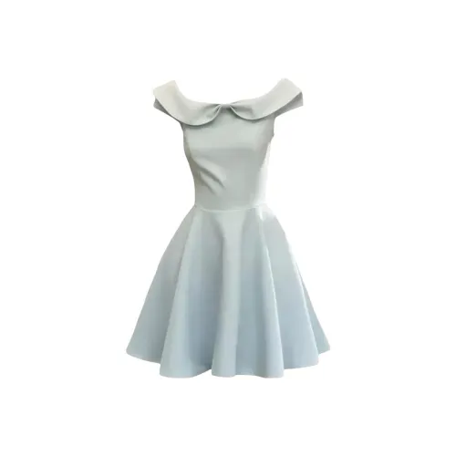 TSKIU Короткий рукав Платье Женское