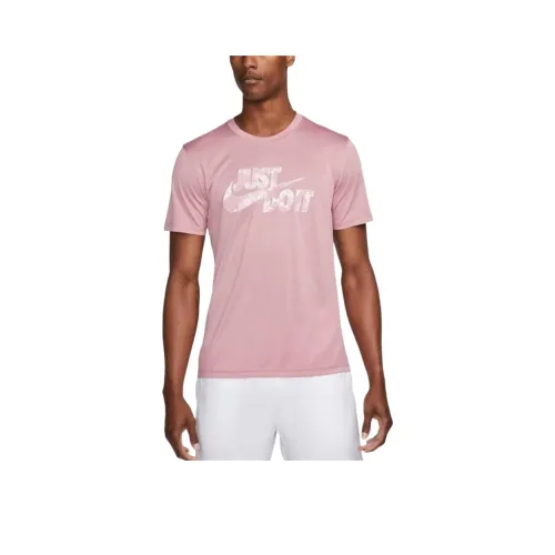 Nike Dri Fit Camiseta T Shirt Мужской Розовый