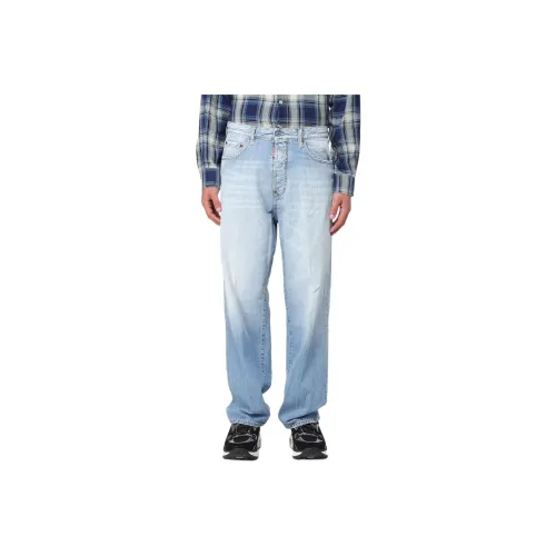 DSQUARED 2 Джинсы Мужские Светло-Синий