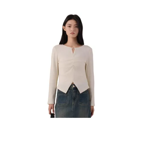 AYILIAN Трикотаж Женский Ванильный Бежевый