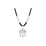 Ping An Замок Бодхи Ожерелье (S999 Серебро)