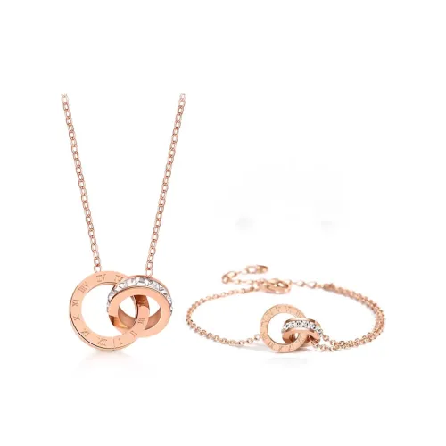 Pei Xuanchi Титановые стальные ожерелья женские