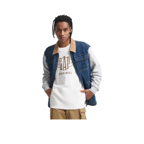 GAP Темно-синяя унисекс куртка