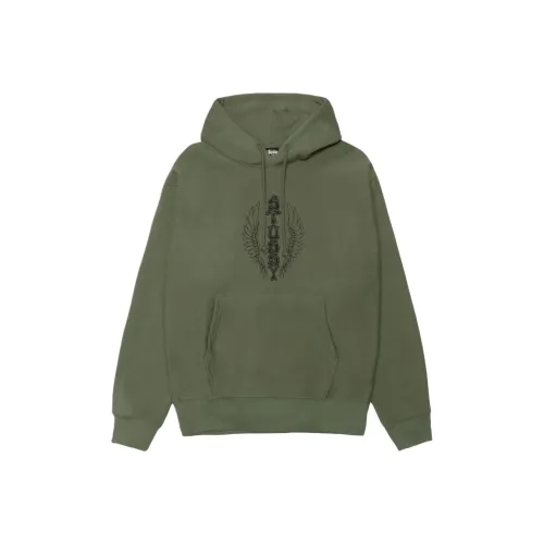 Stussy SS25 WES Wings Hoodie Hoodie Унисекс