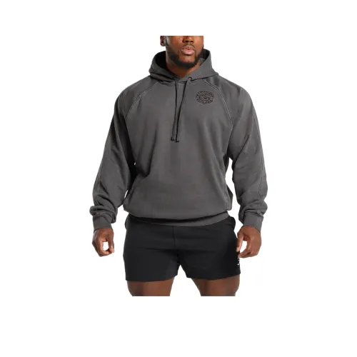 GYMSHARK Толстовка Мужская Серый Черный