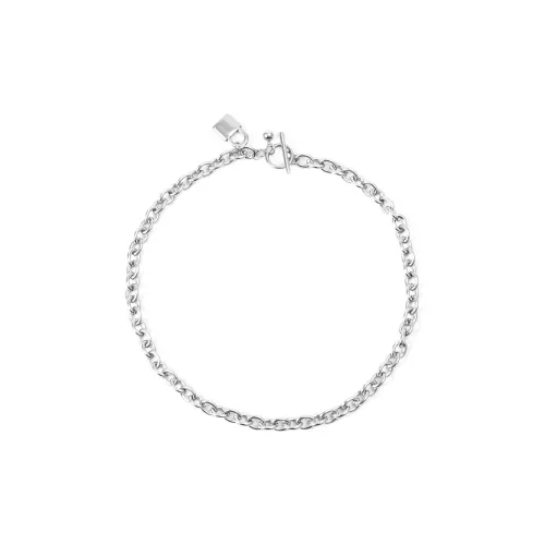 OWNREWARDS Титановая сталь Ожерелье Серебряное Унисекс