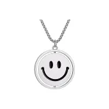 Вращающийся плачущий смайлик ожерелье