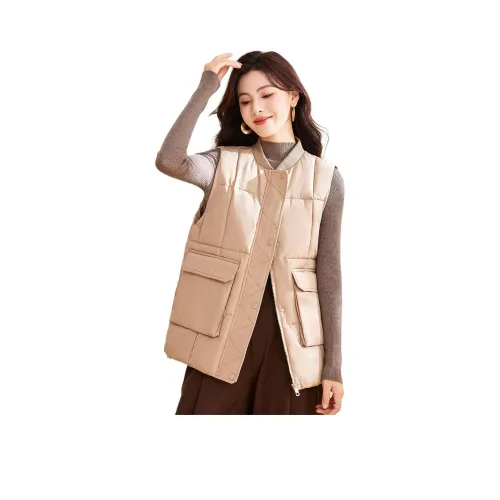 CARBAMMI Хаки Женские Жилеты