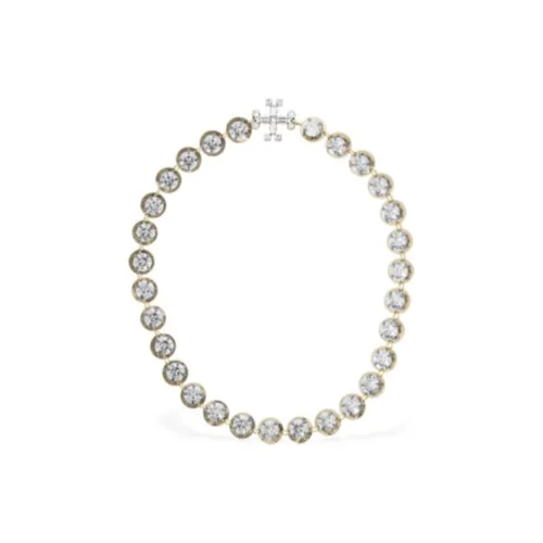 TORY BURCH Брасс Колье Женское Серебро