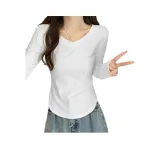 Чёрный с V-образным вырезом