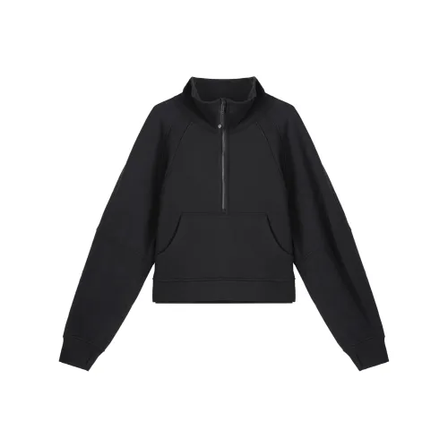 lululemon Scuba Series Фунельная шея Полузастежка Толстовка Женская