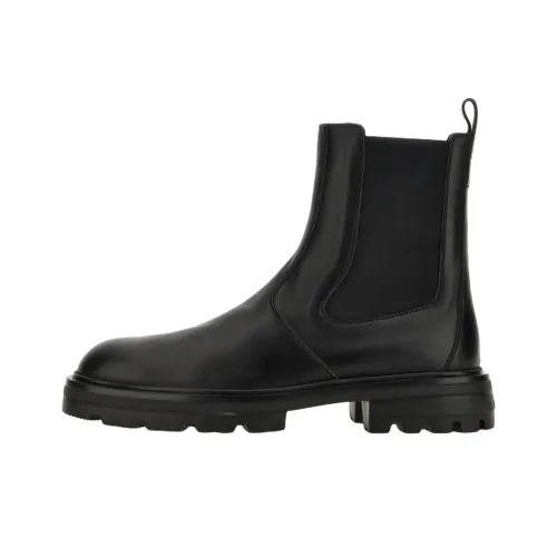 HOGAN H673 Короткий Челси Мужской Черный