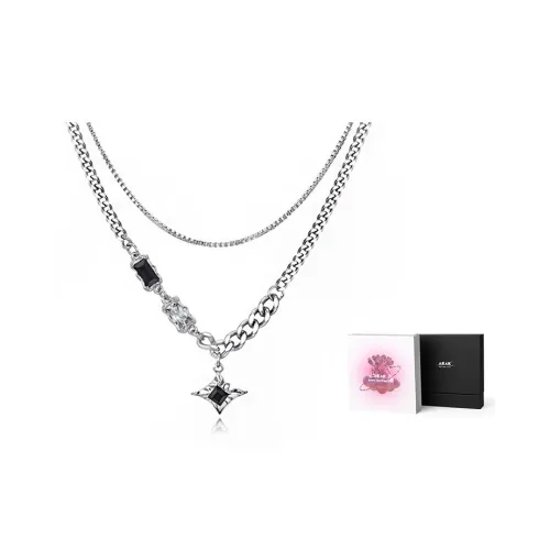 AKAK Титановые стальные ожерелья унисекс