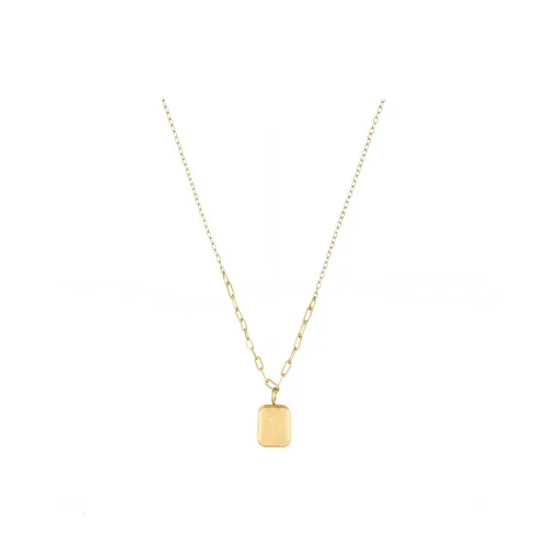 BING STUDIO 18К Золото Покрытие Медные Ожерелья Женские