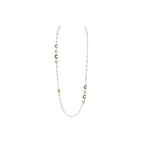 CHANEL COCO Жемчужные ожерелья Женские Золото