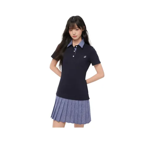 KING PRINCE Поло Женское Темно-синий