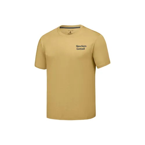 Skechers GODRI Темно-золотистый коричневый/05KJ Мужская T-рубашка