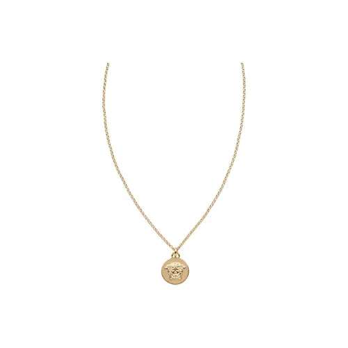 VERSACE Медуза Brass Necklaces Золотой Унисекс