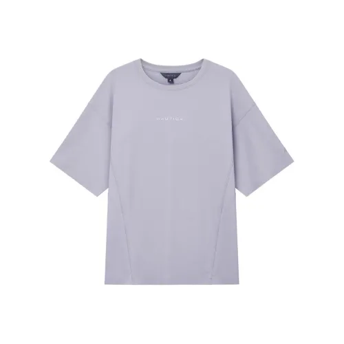 NAUTICA Т-рубашка с оборванным плечом женская