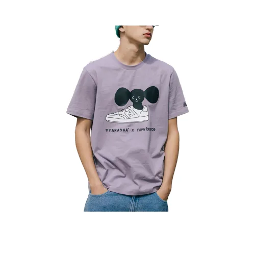New Balance x Tyakasha T-Shirt Унисекс Фиолетовый ORING