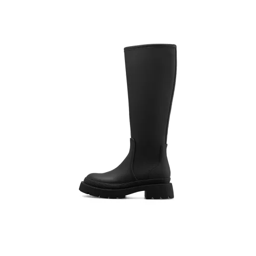 TOOMANYSHOES Богатый Зимний Челси Женские Черный