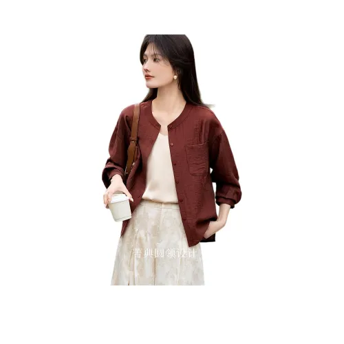 XWI Бургундские Женские Рубашки