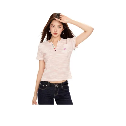 CHOCOOLATE T Рубашка Женская Светло-Розовая