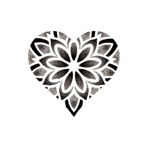 ZAIBIAN Цветочный Сердце Травяной Наклейка для Татуировки