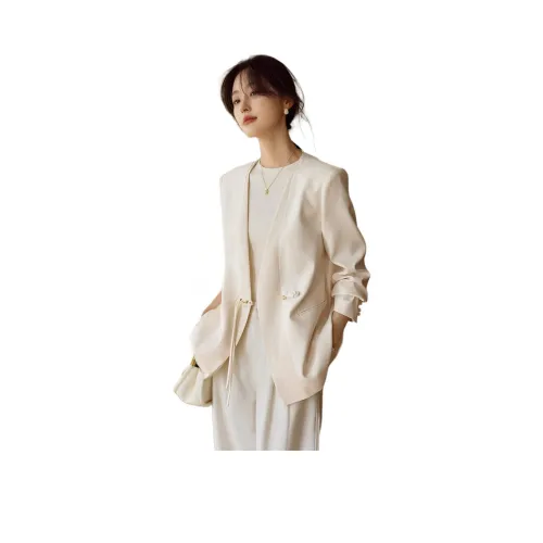 Mo Han Yi Mei Бизнес-костюм женский цвет экрю