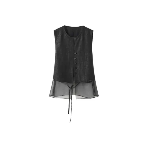 Musewave Черные Женские Жилеты