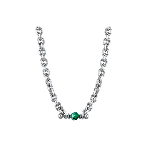 BYG Малахитовый Титановая сталь Ожерелье Унисекс