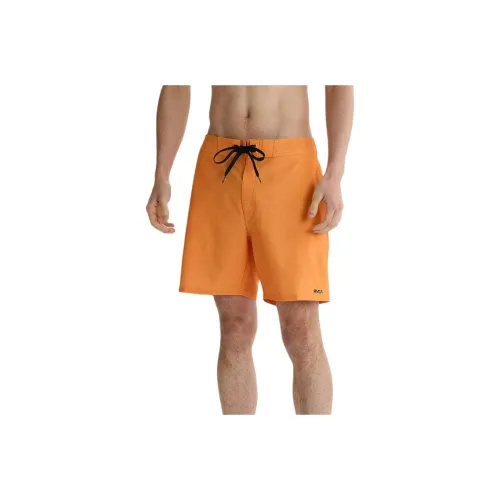 RVCA Orange Мужские Пляжные Шорты