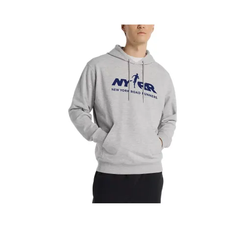 New Balance Nyrr Run For Life Толстовка Мужская Серого цвета