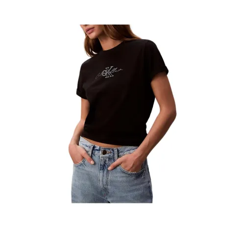 Calvin Klein Черные Женские Футболки