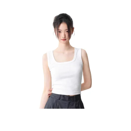 HEISU Белые Женские Майки