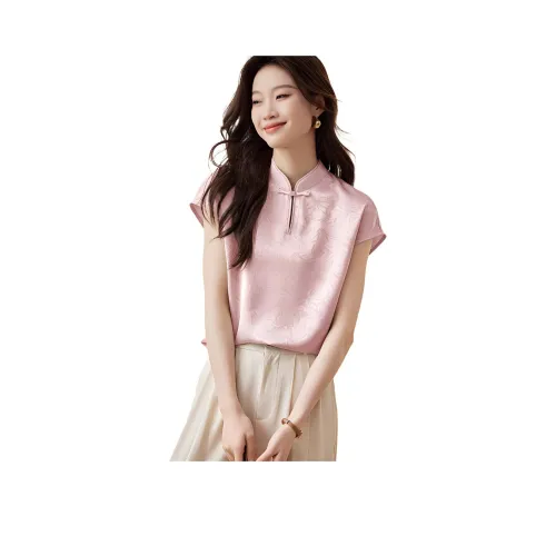 Mo Han Yi Mei Рубашка Женская Розовая