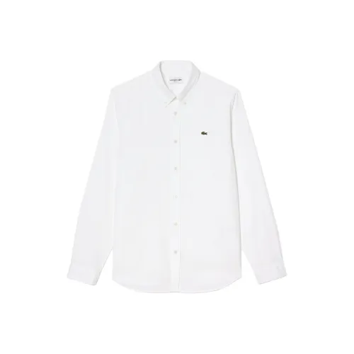 LACOSTE Collaboration Белая Мужская Рубашка